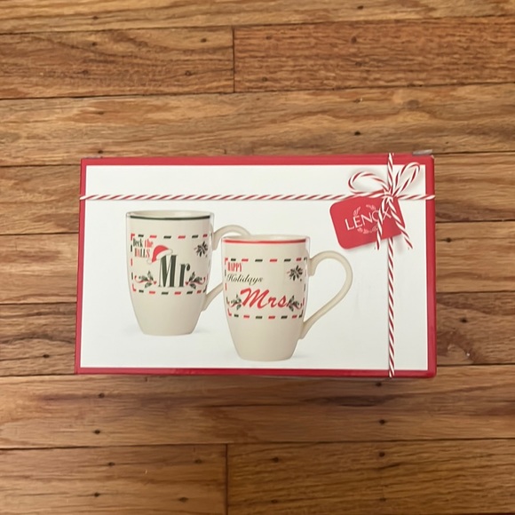 Lenox “Mr. and Mrs.” Mugs - Picture 1 of 2